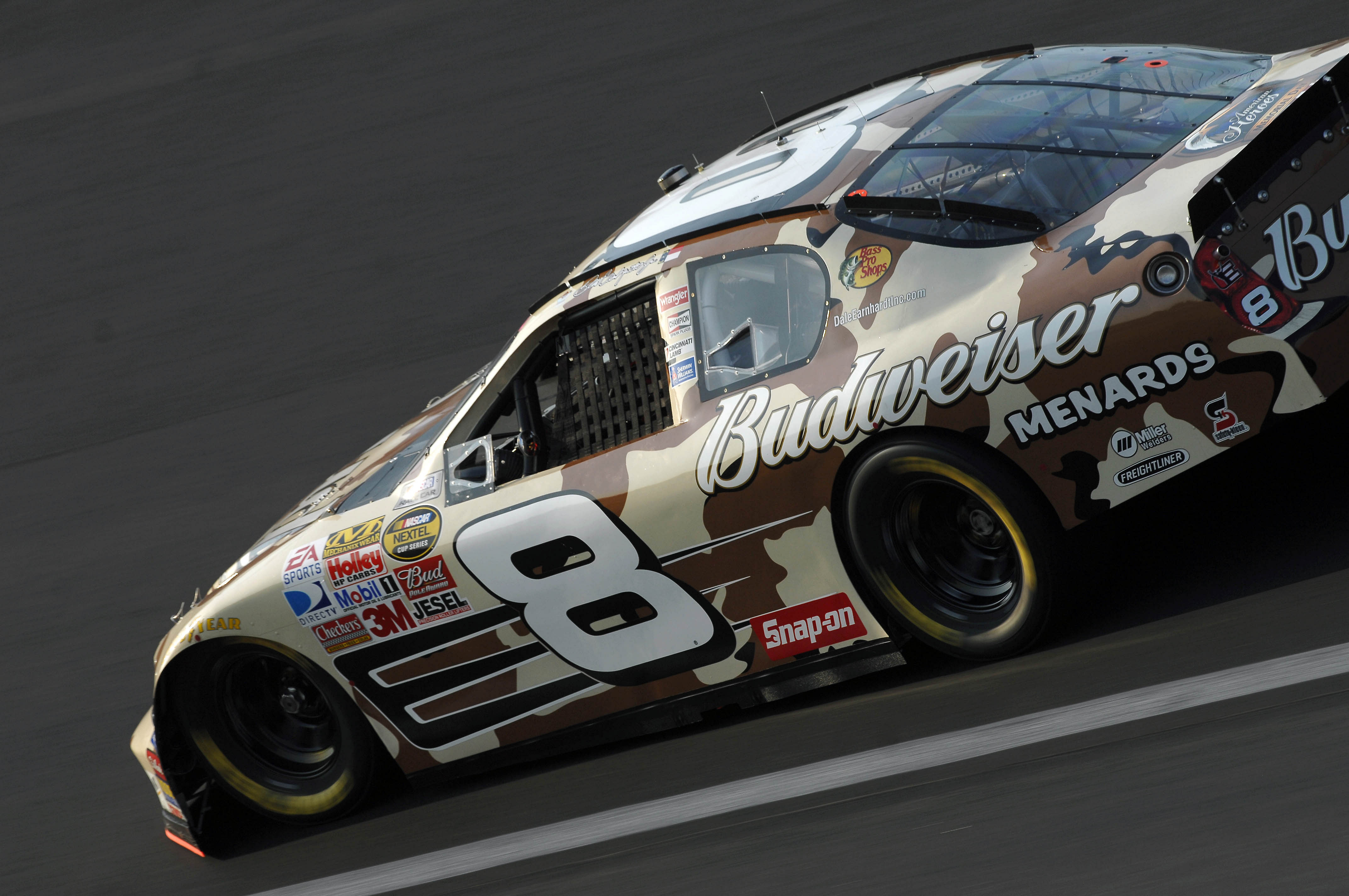 Nascar Nextel Cup Series driver Dale Earnhardt Jr. and the #8 Budweiser Chevrolet - Source: Imagn